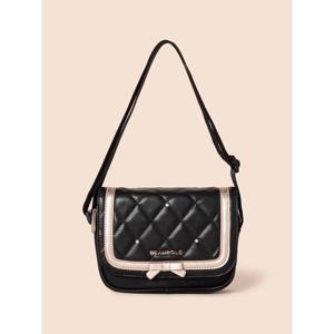 [빈폴키즈] 여아 리본 퀼팅 크로스백  블랙 (BI61D2G025)