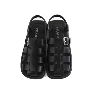 프라다 브러쉬드 가죽 샌들 2X3093 B4L F0002