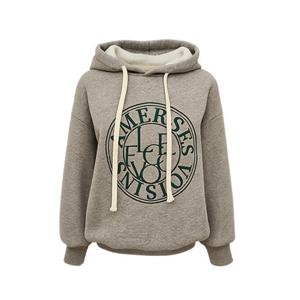 [레코브]원형자수 기모후드티 LC41E1LT003S