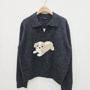 [포커스]강아지카라니트 FW5K3KT3245_SH