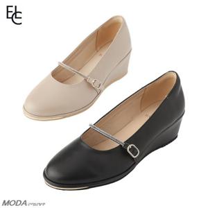 [엘칸토]경량 쿠션 경량 웨지 여성 펌프스 1XWD39XI_GN