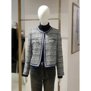 [에꼴드파리]MARIO(미센스) 니트 배색 트위드 재킷 02ZMB5XJKM102Z