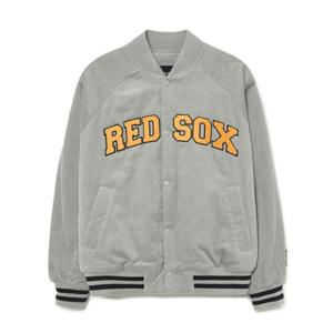 M MLB자켓 RQC 3AJPV1334-43GRL 코듀로이 바시티자켓