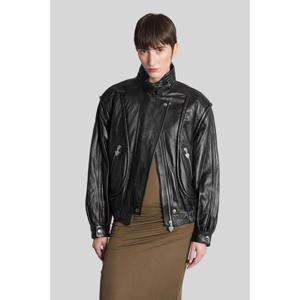 이자벨마랑 가죽 자켓 429591 VE0571FA C4B01I Black