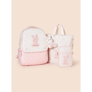 [빈폴키즈] 빙키 여아 사첼 3SET 책가방  라이트 핑크 (BI61D4G04Y)