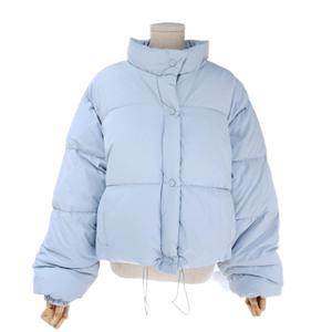 [스튜디오화이트]밑단스트링패딩점퍼MKAPDB185