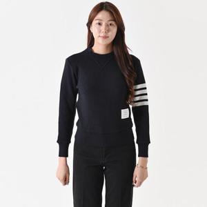 톰브라운 와플 사선 캐시미어 여성 맨투맨 네이비 FJT213A J0012 415