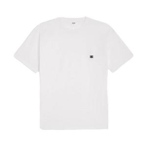 셀린느 남성 트리오페 로고 루즈핏 반팔티 오프화이트 2X04I671Q01OB