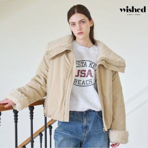 [위시드]하이넥 퍼 리버시블 야상 점퍼 (WICDJP012)