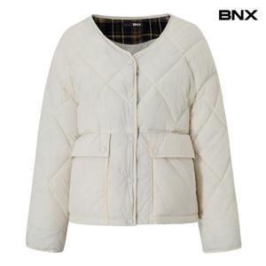 [BNX]노카라 다이아 퀼팅 패딩 점퍼 (BX4JP024L0)