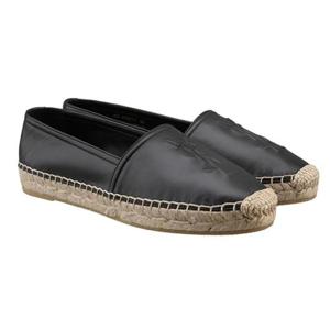 24SS 생로랑 모노그램 에스파듀 슬립온 블랙 458573 AAALP 1000