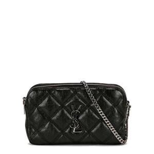 생로랑 베키 로고 은장 크로스백 숄더백 608941 1D303 1000_TX