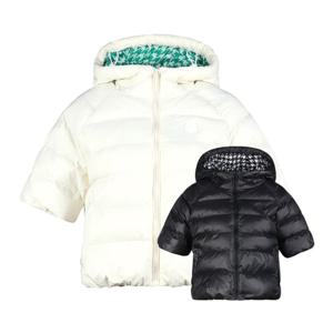 럭스골프 여성 에어퍼프 후드 반팔 패딩 점퍼 TO25W812W