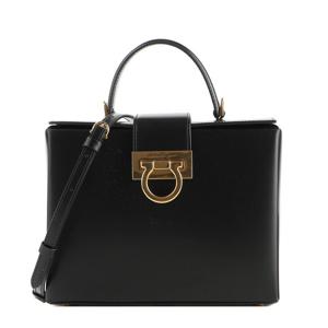 [페라가모] (21 1981 NERO 0754427) 여성 트리폴리오 숄더백