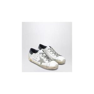 GOLDEN GOOSE 화이트네이비 블루 색상의 슈퍼스타 스니커즈 GYF00102F000414XMGOLDE-10303