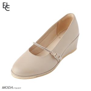 [엘칸토]경량 쿠션 경량 웨지 여성 펌프스 2XWD39XU_GN