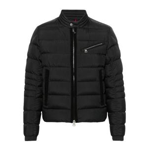 몽클레르 SOUILLET 바이커 패딩 자켓 블랙 1A0006854A81999