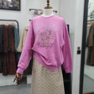 [써스데이아일랜드]피그먼트 롱 스웻셔츠 T248MST232W