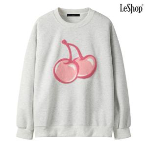 [르샵]체리 포인트 맨투맨 티셔츠 (DP4LW013A)