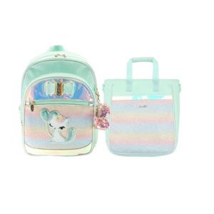 [프렌치캣(백)]MINT 하트 고양이 책가방신주머니세트 .Q41DG2071G2081.