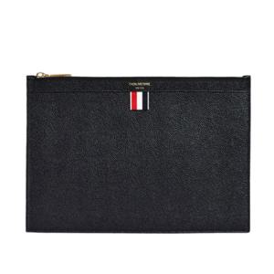 톰브라운 페블 그레인 레더 스몰 클러치