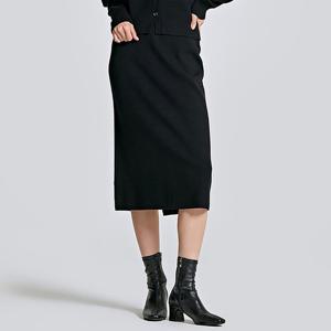 [스파오][VISCOSE] H라인 스웨터 스커트 (SPWKC49W11-T)