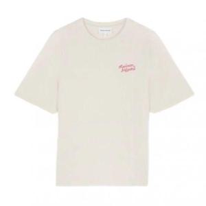 메종키츠네 MAISON KITSUNE HANDWRITING COMFORT TEE-SHIRT MW00126KJ0119-P705 핸드라이팅 컴포트