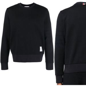 톰브라운 맨투맨 시어서커 루프백 MJT370A J0063 415