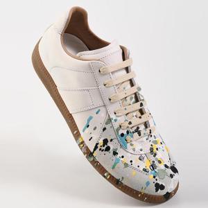 메종 마르지엘라 독일군 페인트 여성 스니커즈 라이트그레이 S58WS0101 P1892 H8614