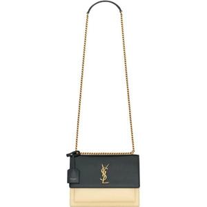 생로랑 로고 플라크 체인 크로스백 442906D42EW 1089