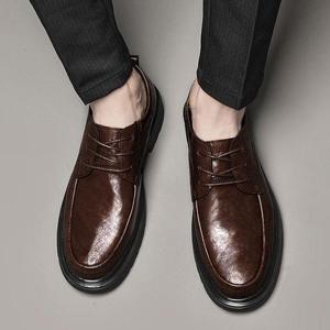 남성 2컬러 클래식 청키솔 비즈니스 캐주얼 로퍼 ZG-ATM21