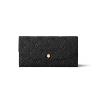 25SS 루이비통 에밀리 월릿 여성 장지갑 모노그램 앙프렝뜨 블랙 M62369