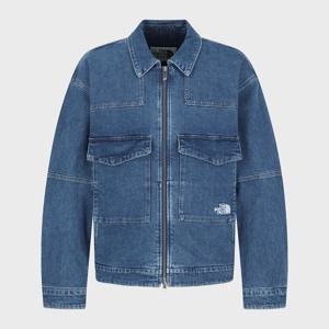 [노스페이스] (NFM_NJ3BR53K_LBL_) 데님 트러커 자켓 NJ3BR53K_LBL