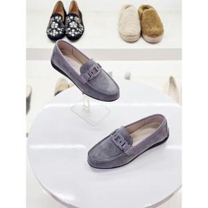 세레스 세이브존03 여성 소가죽 빅사이즈 쿠셔닝 몰드 통굽 단화 로퍼(3cm) AGLR586A-1