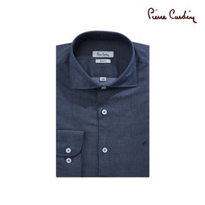 [TAG가 88,000원] 피에르가르뎅 데님 스트레치 셔츠 PIDS3827