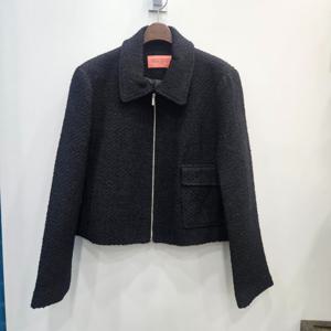 [반에이크]집업카리트위드자켓 VB4XJKMD03Z-BK_IC