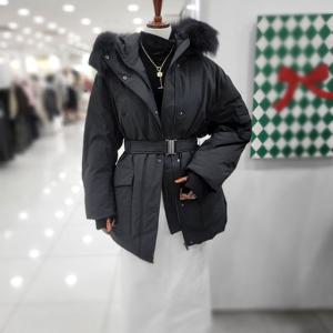 [비지트인뉴욕]야상스타일 폭스퍼 후드집업다운점퍼 VBCDO40V_US