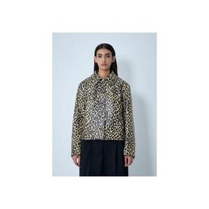 25 FW 질샌더 여성 레오파드 프린트 재킷  jil0262006bei
