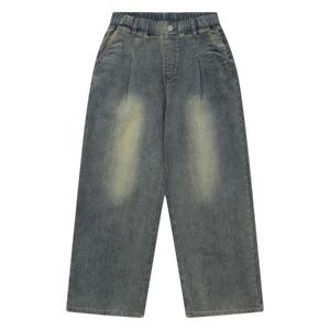 더센트럴 소이주니어 TC01 원턱 와이드 기모 빈티지진 25W5210