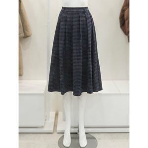 [숲]뒷밴딩 플리츠 스커트(OBBSRT1)