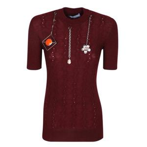 프라다 탑 P24V2H 17KD F0399 Bordeaux