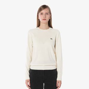 라코스테 공식 여성 베이직 크루넥 스웨터 AF284E-54N XFJ