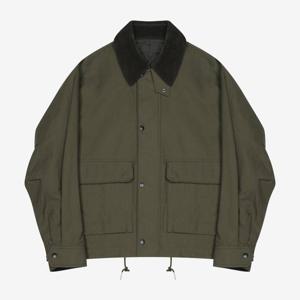 [파렌하이트]코듀로이 카라 배색 점퍼 FJMAH6302 H