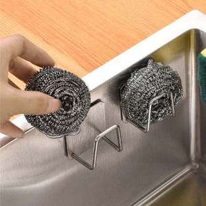 부착식 스텐 걸이 수세미 거치대 싱크대 걸이