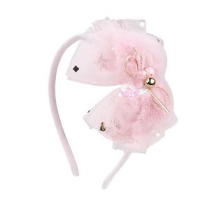 [프렌치캣(정상)]PK 별 샤 퍼 헤어밴드(Q55DG5131)