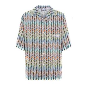 미소니 반팔 셔츠 TS24SJ00 BW00RUS01BK MULTICOLOR