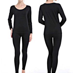 우수한 신축성 스판 스티치 기모 안감 상하의 내복