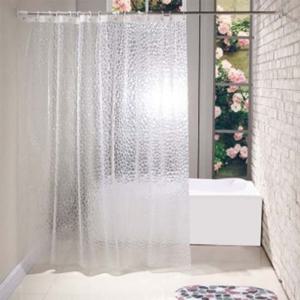 홈트리 반투명 샤워커튼(180x180cm)/ 욕실 목욕커튼