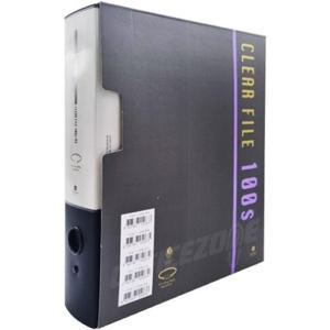 데스크용품 문화 F526-7 PP 듀플렉스 클리어화일 100매 A4