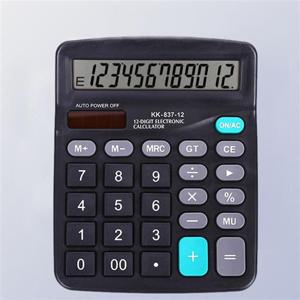 사무용계산기 12자리 일반 사무용 탁상용 전자 계산기 DD-11852